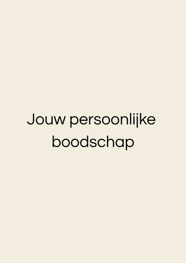 Persoonlijk Wenskaart
